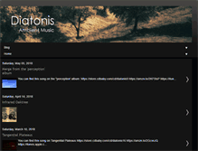 Tablet Screenshot of diatonis.com